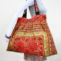Hmong Old Vintage Style Thai handmade Cotton Shoulder Bag Handbag Hippie Boho