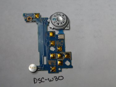 Sony DSC-W30 Rear Buttons PCB