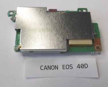 Canon 40D DC Power Board Replacement