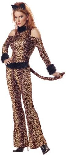 Small Adult Women Sexy Naughty Luscious Leopard Costume