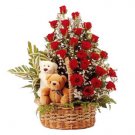 Basket of roses