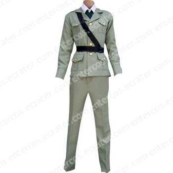 Hetalia Axis Powers Gray England Cosplay Costume any size