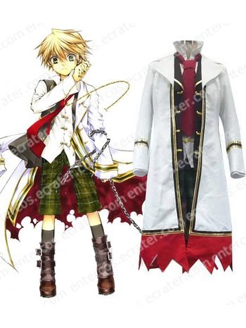 Pandora Hearts Oz Vessalius With Over Coat Cosplay Costume any size