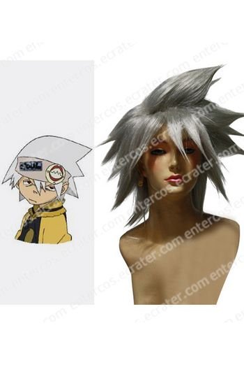 Silver Gray Soul Eater Cosplay Wig