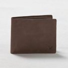 American Eagle Men's Leather Bifold Wallet