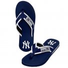 New York Yankees Forever Men's Locker Label Contour Flip-Flops - size M