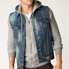 Levi's Men's 100% Cotton Denim Trucker Vest - Bull - M