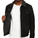 Levis Men's Denim Sherpa Lined Trucker Jacket - M