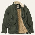 Timberland Men's Ragged Sherpa Collar Lined Mountain Barn Coat  - L