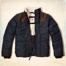Hollister Men's Beach Street Sherpa Lined Puffer Jacket - M (BNWT)
