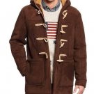 Tommy Hilfiger Men's Heavyweight Faux Fur Lined Duffel Coat - M (BNWT)