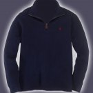 Ralph Lauren Men's 100% Cotton French-Rib Half-Zip Pullover - M