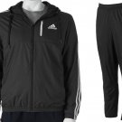 Adidas Men's Woven Track Sport Suite: Jacket and Pants - Medium