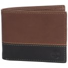 Timberland Men's Leather Hunter Commuter Bifold Wallet in the Gift Box
