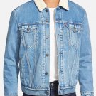 Levi's Men's Denim Sherpa Lined Trucker -  M