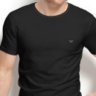 Armani Men's Emporio Armani Cotton Chest Logo Crewneck Tee - L