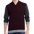 Armani Exchange Men's 100% Merino Wool Shawl Collar Sweater - M