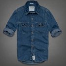 Abercrombie & Fitch Men's Moody Pond Denim Shirt - L (BNWT)