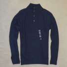 Timberland Men's Wool Blend Half Buttons Down Sweater - Medium