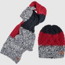 Levi's Men's Matched Wool Blend Fantasy Cable Beanie and Scarf
