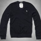 Abercrombie & Fitch Men's Lake Road V-Neck Cashemere Blend Sweater - XL