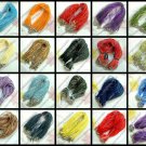 100 Ribbon Cord Necklaces / Cords - 28 Colors to Choose From