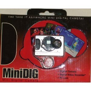 MiniDig MDC10 Keychain Digital Camera by Feldstein