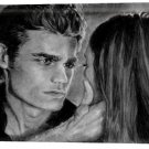 Vampire Diaries Two Main Characters (8) Canvas Print 20 x 24 (Print Run Limited to 50)
