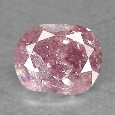 Natural Unheated Pink Oval Diamond 0.35 cts