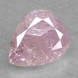 Natural Purple Pink Pear Diamond 0.26 cts