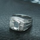 MENS (or Womens) 5.56grams 14K .36cts Diamond Ring Mount