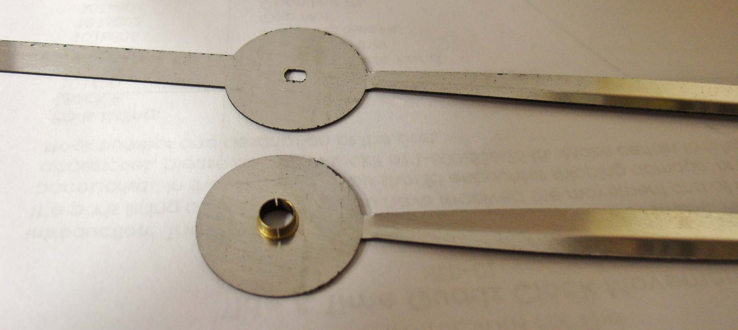 New 10" Extra Large Clock Hands Spade Style (H134B)