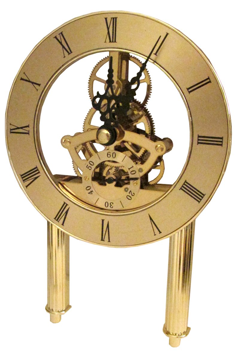NEW Anniversary Quartz Skeleton Clock Movement with Posts (MST110)