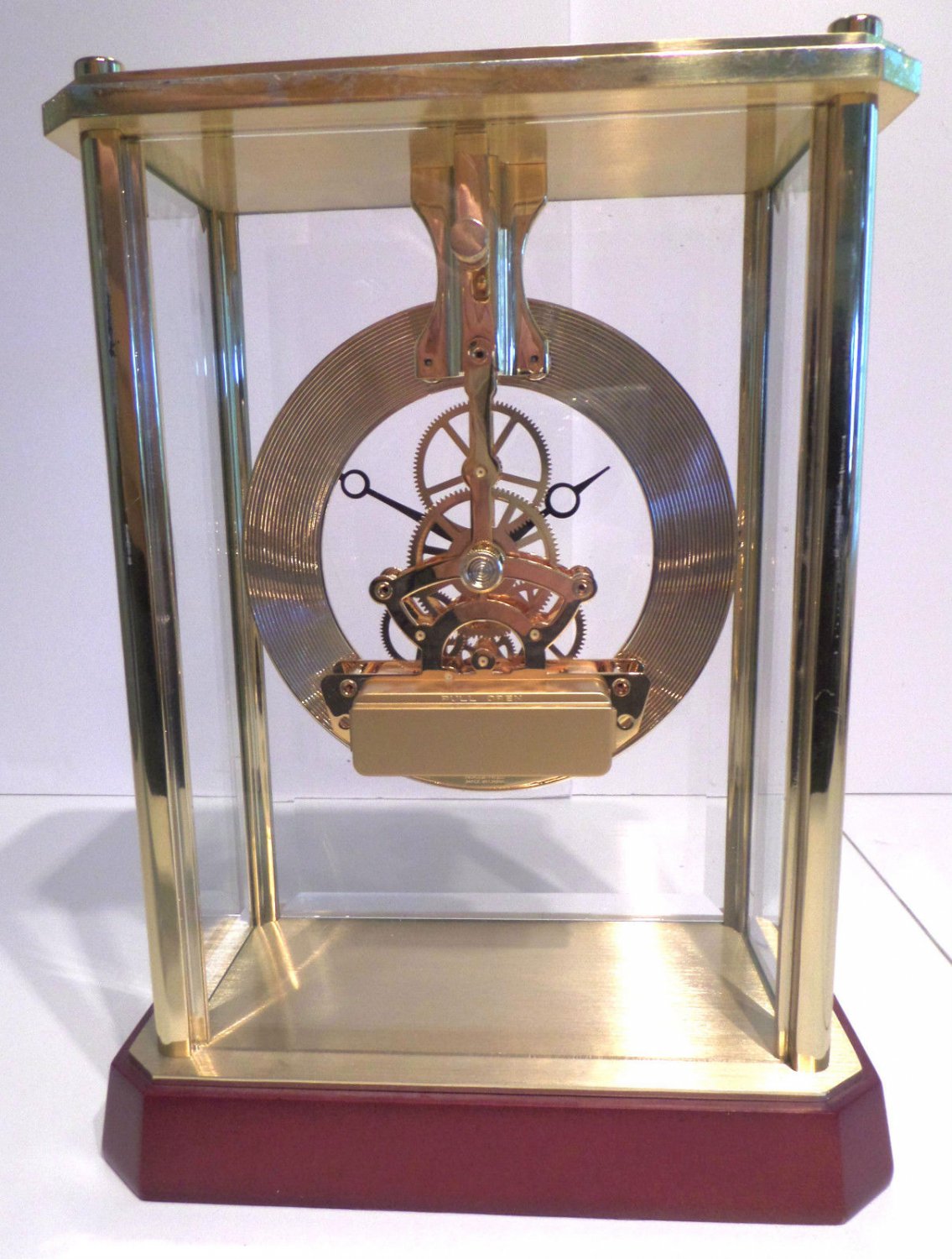 NEW 'Floating' Anniversary Quartz Skeleton Insert Clock Movement (MST120)