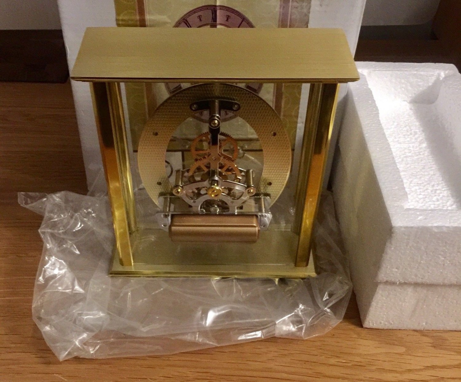 NEW 'Floating' Anniversary Quartz Skeleton Insert Clock Movement (MST120)