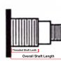 High Torque Pendulum Clock Movement - Runs up to 15" Hands (MTP-15L)