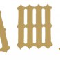 Ivory Cuckoo Clock Numbers - 13/16" (20mm)