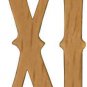 Wood Cuckoo Clock Numbers  - 15/16" (24mm)