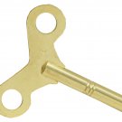 NEW American Made Brass Long Shaft Clock Key #3 (3.00mm) - KLS-03