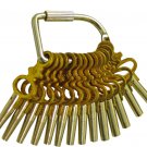 New Pocket Watch Winding Keys - 14 pc set  KWA-14