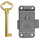 Lock & Key Set for Clocks, Cabinets, etc. - HLK-02