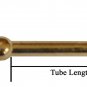Door Key for Clocks or China Cabinets - Size 3-1/8" (HKY-124)