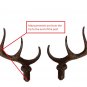 Cuckoo Clock Deer Antlers - 4" (102mm) - Plastic Antlers - CC-278