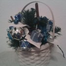 Silver Bells Christmas Basket