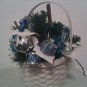 Silver Bells Christmas Basket