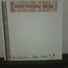 Look Who's One Birthday Scrapbook Page