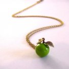 Mafia Jewellery Green Apple Pendant