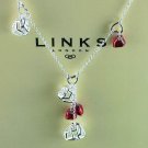 "LONDON LINKS"  2011 collection 925 Sterling silver  links necklace