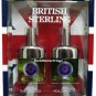 British Sterling Dana 2.5/2.5 oz Mens Cologne Spray & After Shave 2pc Gift Set