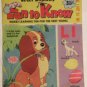 Walt Disney Fun to Know Magazine